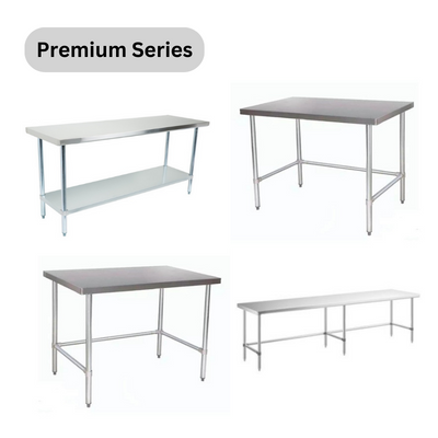 Commercial Work table Stainless Steel 304 grade